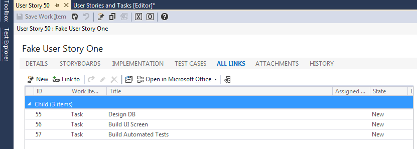 Adding Tasks to a User Story in Bulk with Excel 6